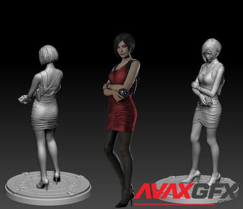 Resident Evil  - Ada Wong – 3D Print