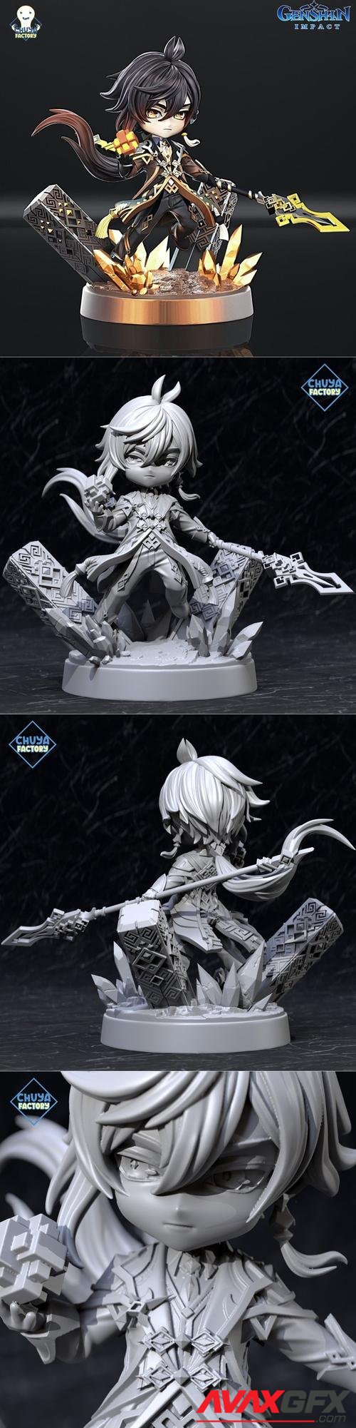 Zhongli CHIBI – 3D Print