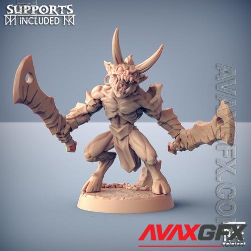 Abyss Demon Gruntiling - A 3D Print