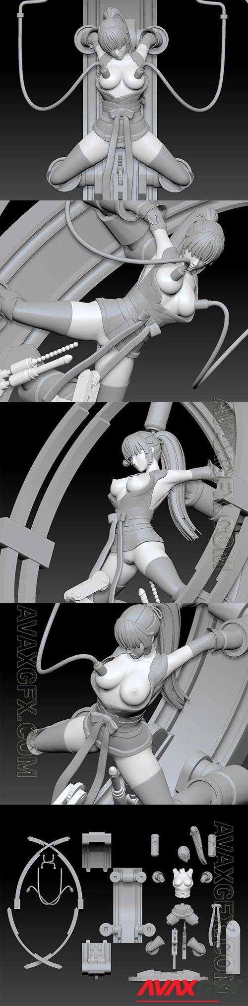 Kasumi torture Dead or Alive 3D Print