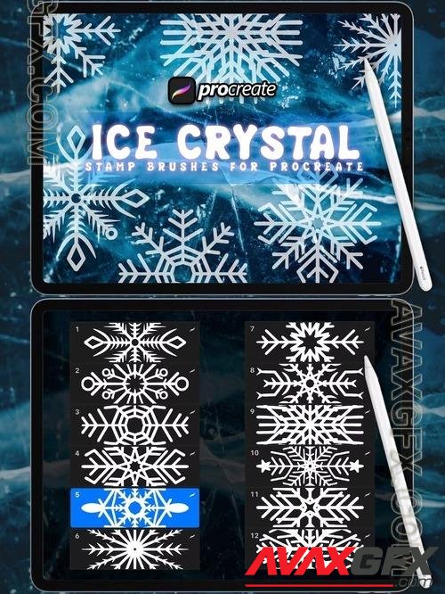 DANS ICE CRYSTALS BRUSH WCXK3DB