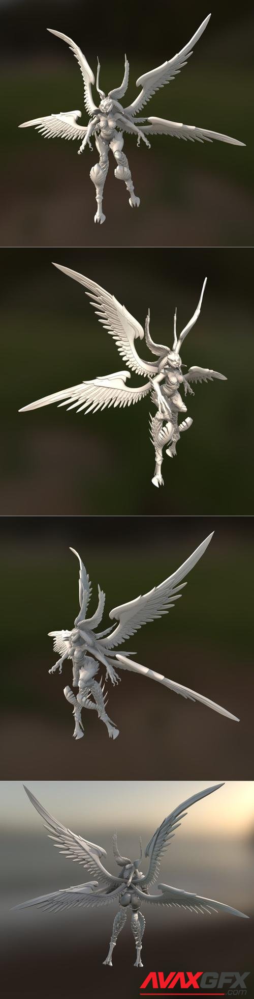 Garuda Final Fantasy XIV – 3D Print