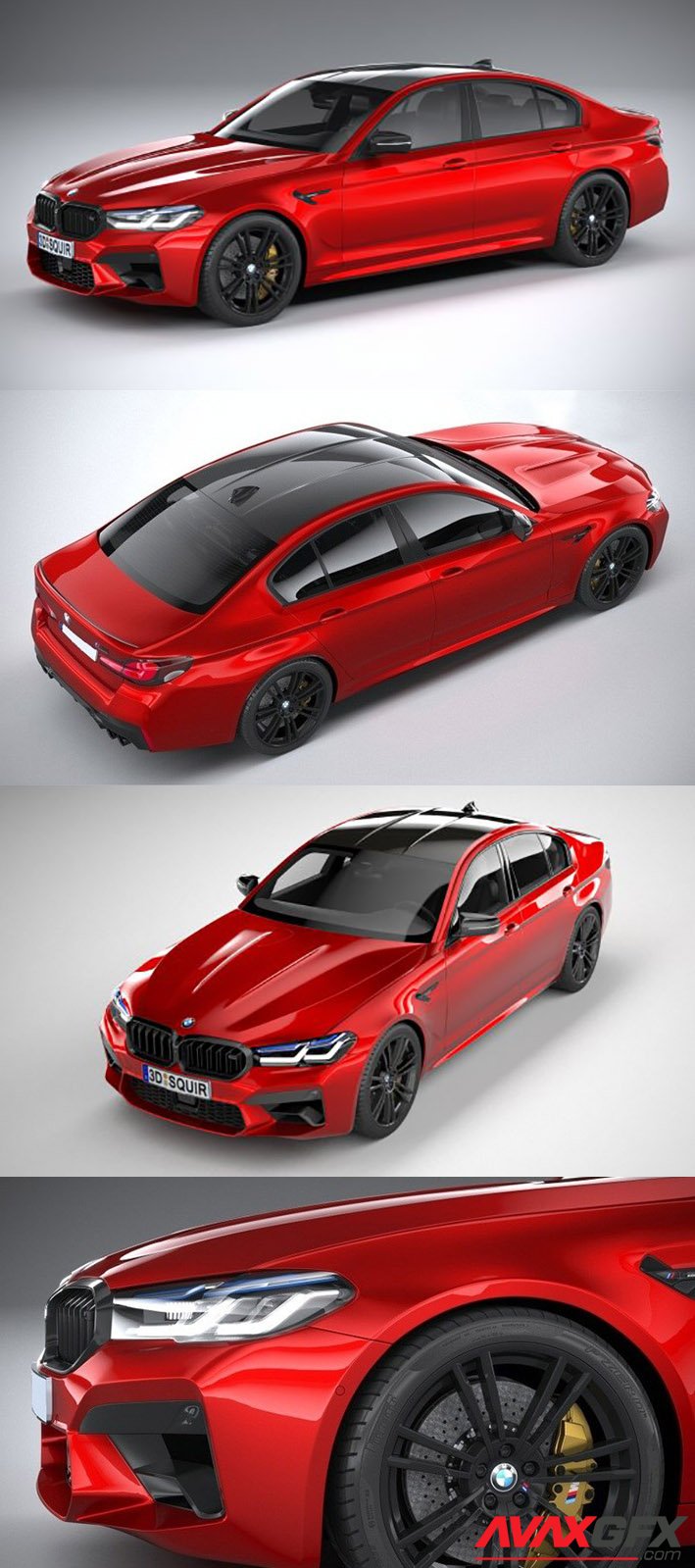 BMW M5 F90 2021 3D
