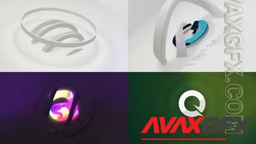 Circular Abstract 3D Logo Reveal 38715833