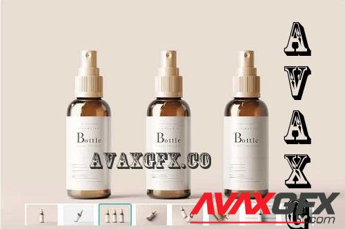 Spray Bottle Mockup - 7457480