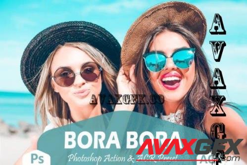 12 Bora Bora Photoshop Actions And ACR Presets, Beach Bright - 1932761