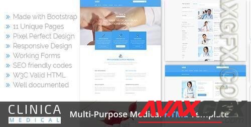Clinica - Medical HTML Template 19380068