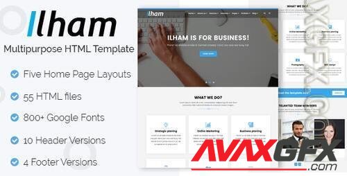 ILHAM - Multi-purpose HTML Template 21368593