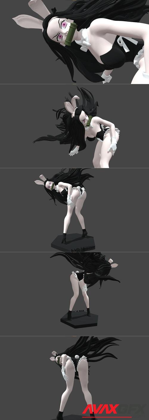 Nezuko Bunny – 3D Print