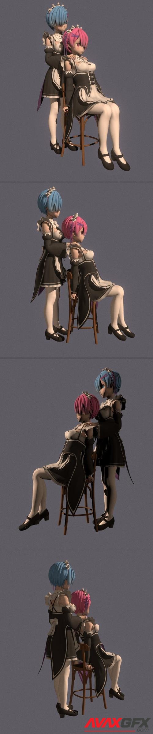 Rem & Ram 02 – 3D Print