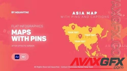 Flat Infographics Maps 38965506