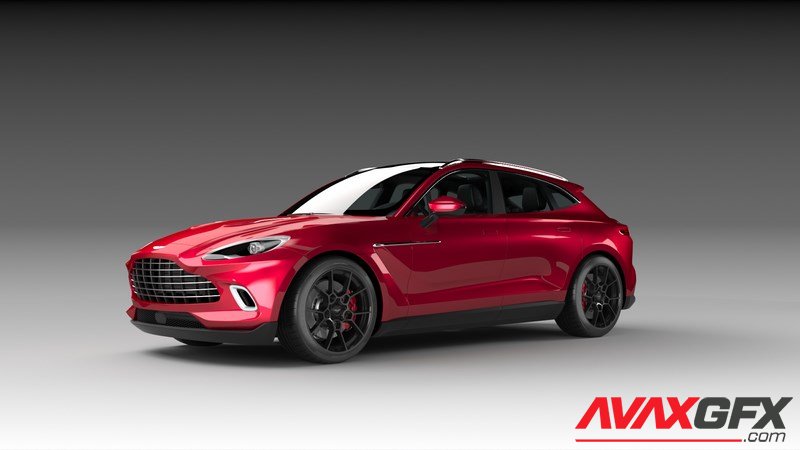 Aston Martin DBX 2021 3D Model