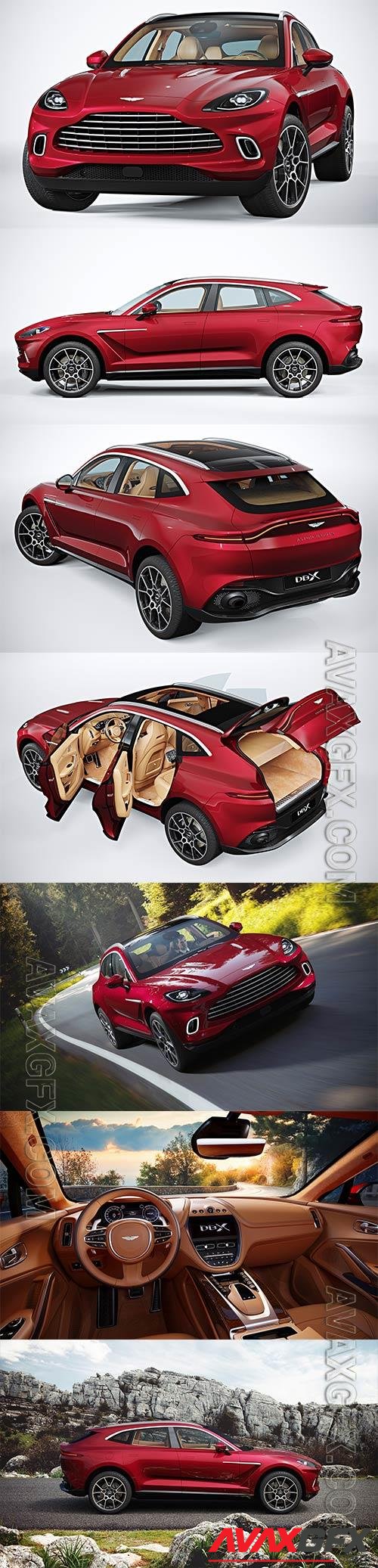 OBJ Aston Martin DBX 2021 3D Model