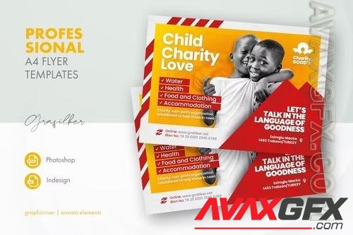 Charity Flyer Templates 86AXAAZ