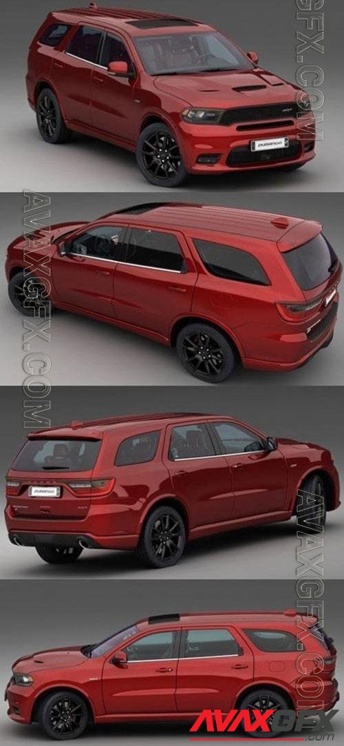 Dodge Durango SRT 2018 3D Model