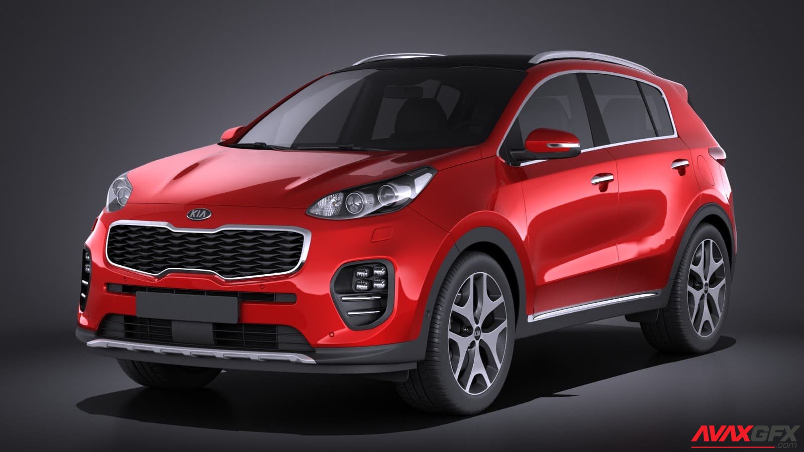 Kia Sportage 2017 3D