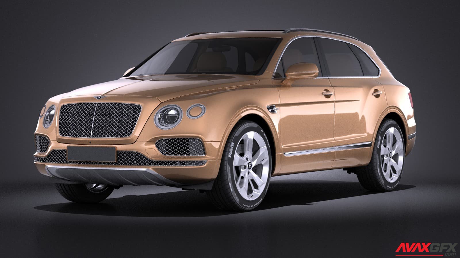 Bentley Bentayga 2016 3D