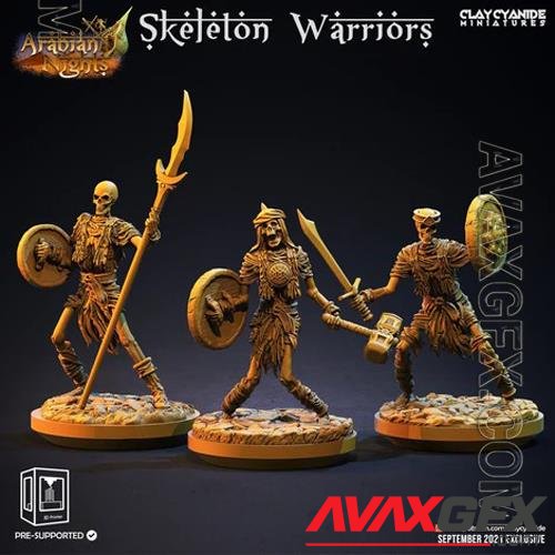 Skeleton Warriors 3D Print