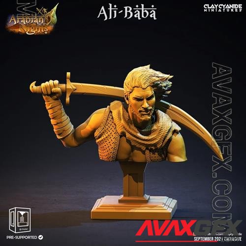 Ali-Baba Bust 3D Print