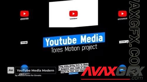 YouTube Media Modern  After Effects 24896353