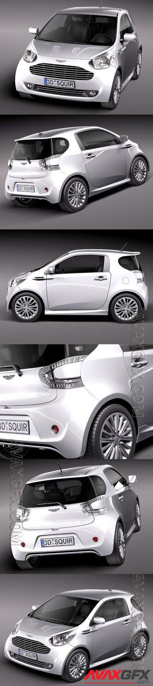 Aston Martin Cygnet 2012 3D Model