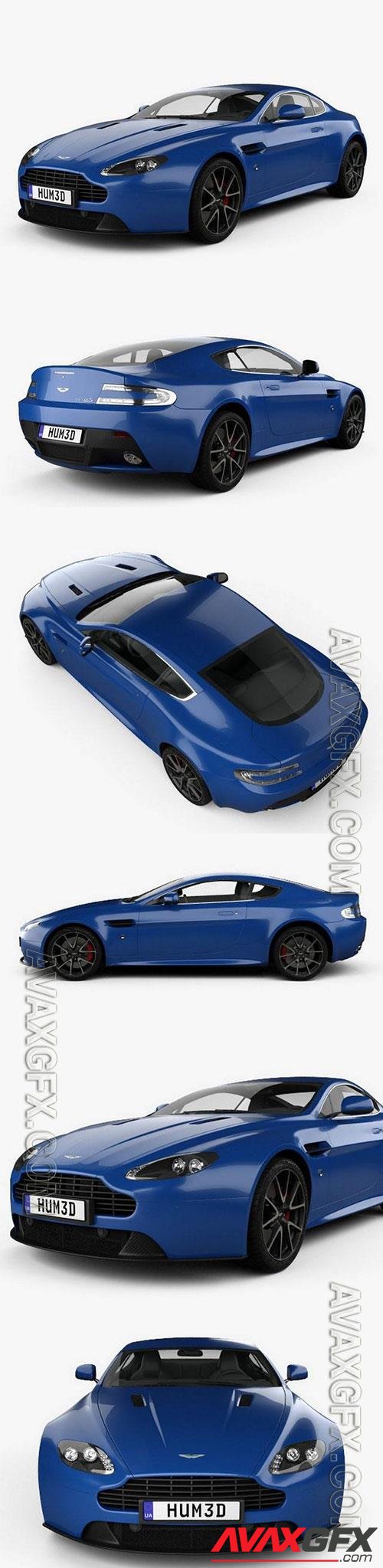 Aston Martin V8 Vantage S 2015 3D Model