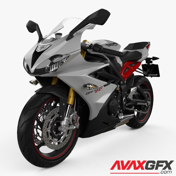 Triumph Daytona 675R ABS 2015 3D