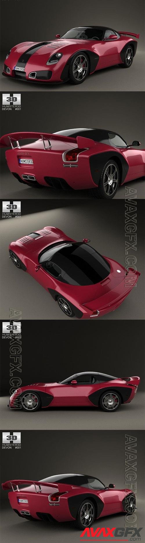 Devon GTX 2010 3D Model