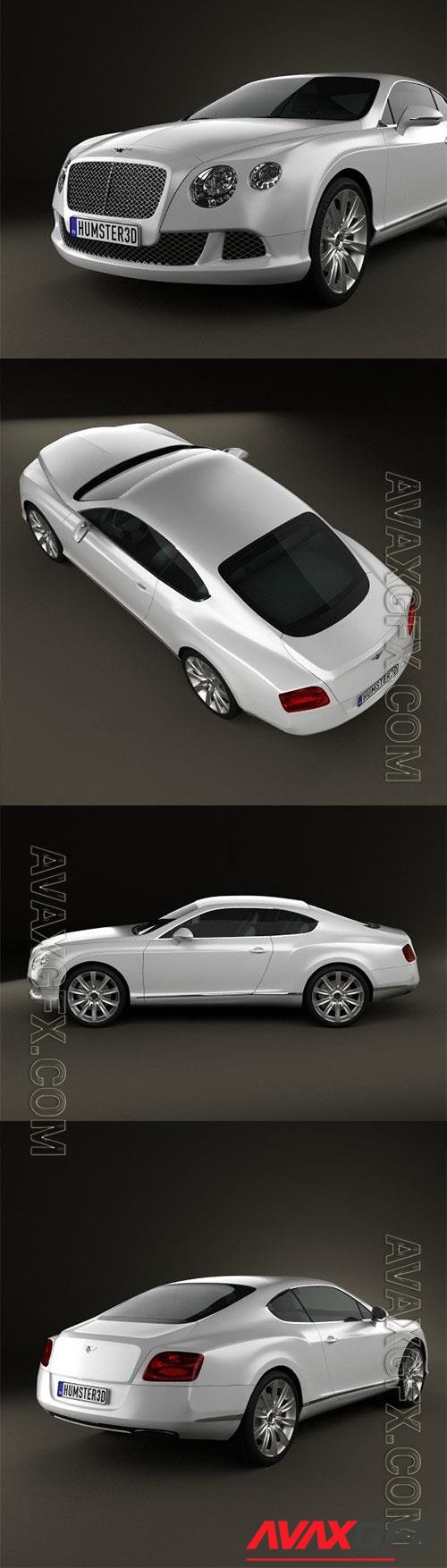 Bentley Continental GT 2012 3D Model