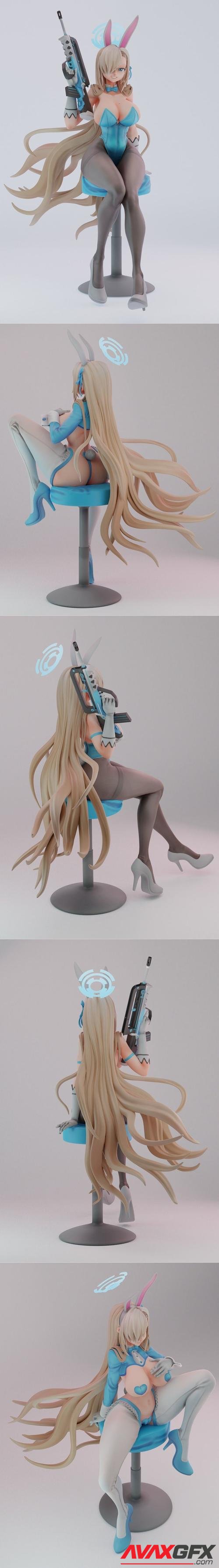 Blue Archive Asuna and NSFW Version – 3D Print
