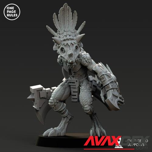 Saurian Gecko Chief – 3D Print