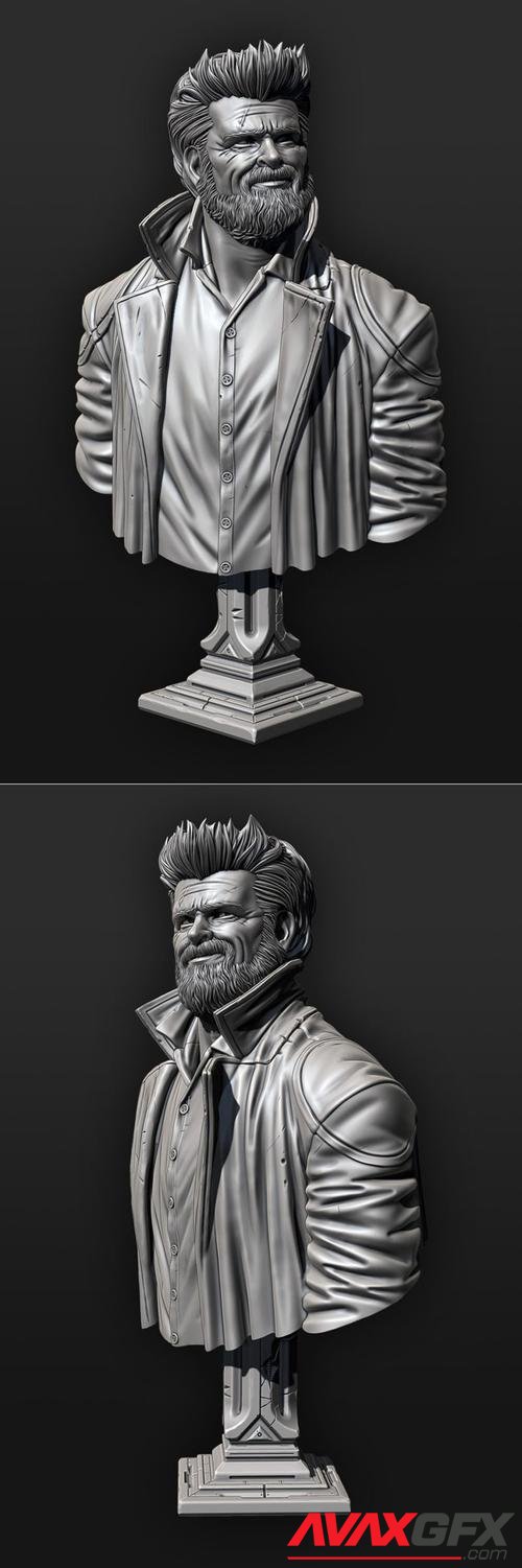 Billy Butcher Bust Eastman – 3D Print