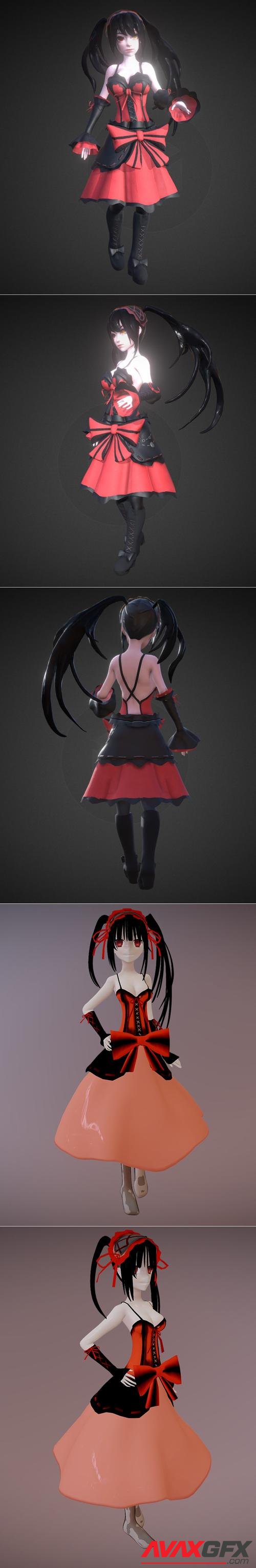 Kurumi and Kurumi Tokisaki – 3D Print