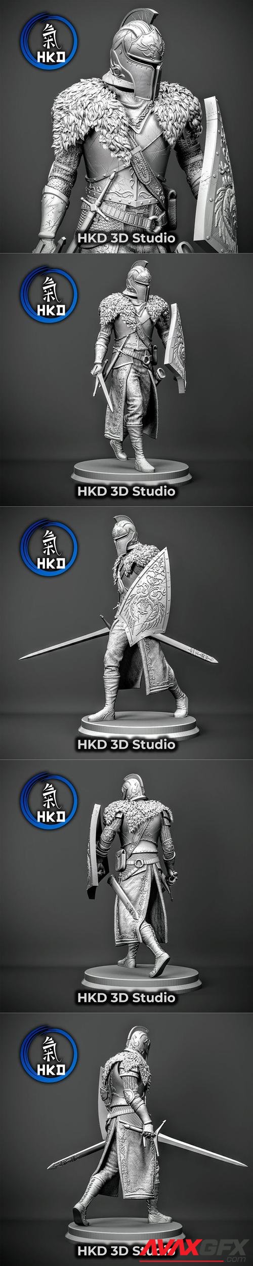 Dark Souls Faraam Knight Fanart – 3D Print