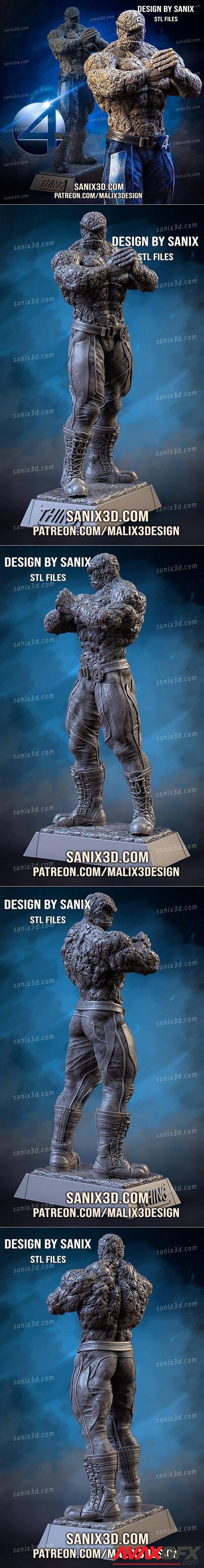 Thing (Fantastic Four) – 3D Print