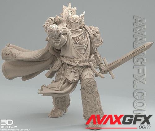 Lion Knight pose 2 3D Print