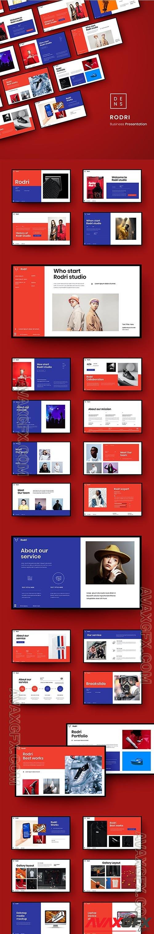 Rodri – Business Keynote Template