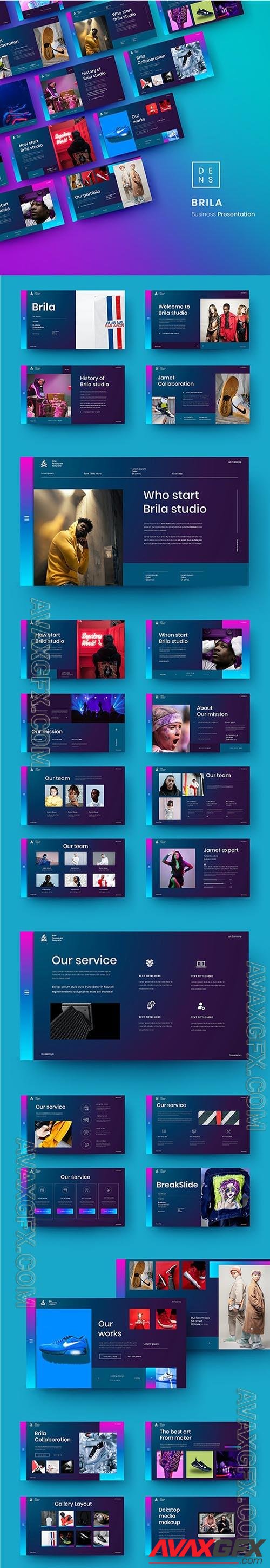 Brila - Business Keynote Template