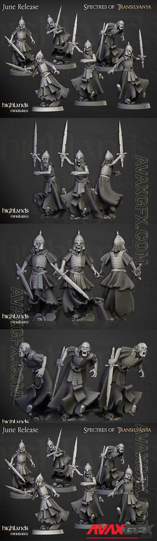 Wraith Unit - Highlands Miniatures 3D Print