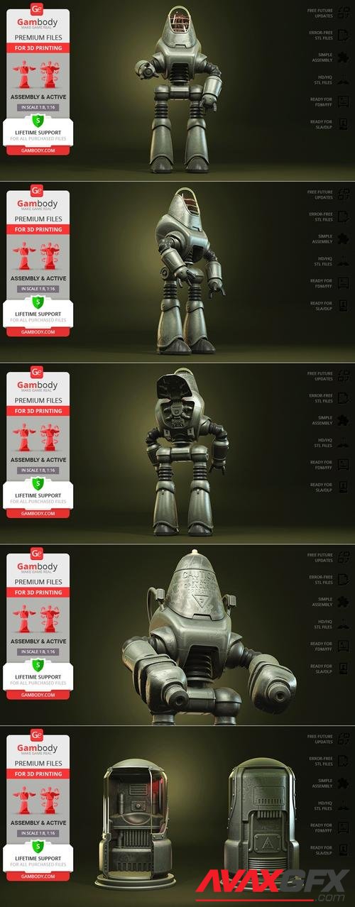 Protectron – 3D Print