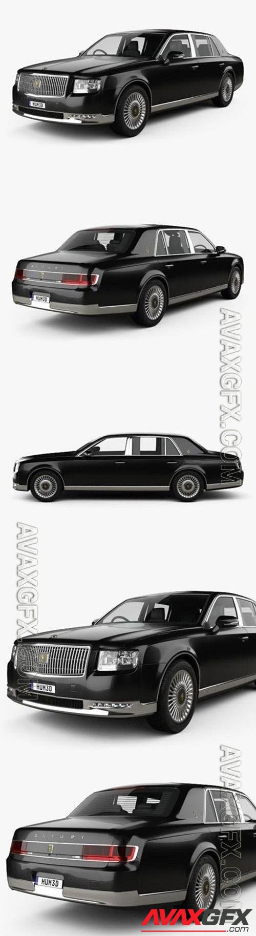 Toyota Century 2018 3D Model