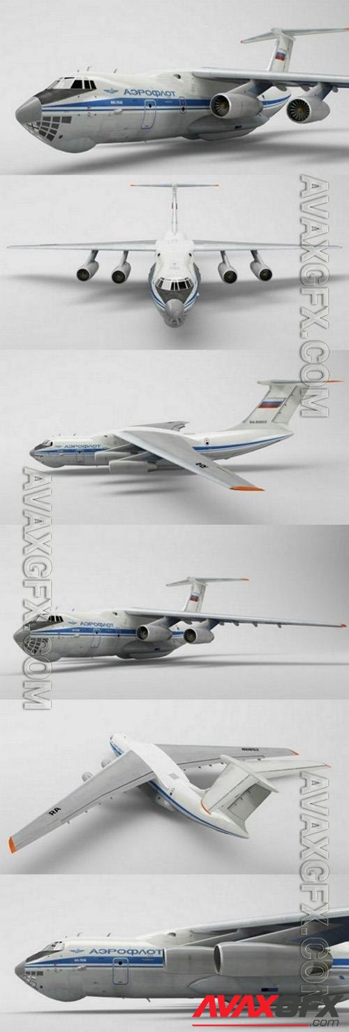 IL-76M 3D Model