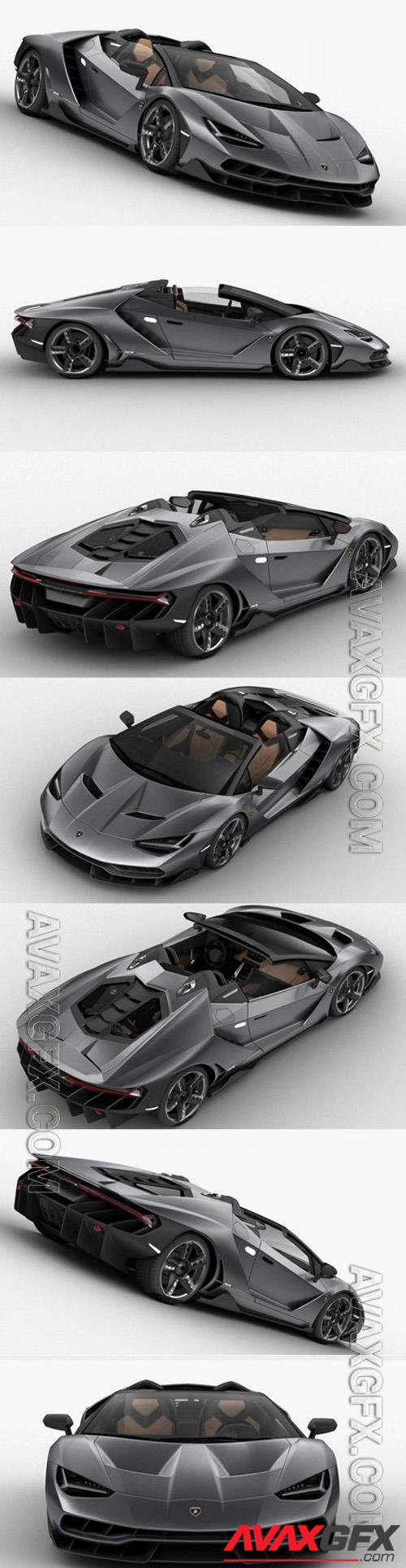 Lamborghini Centenario 2017 3D Model