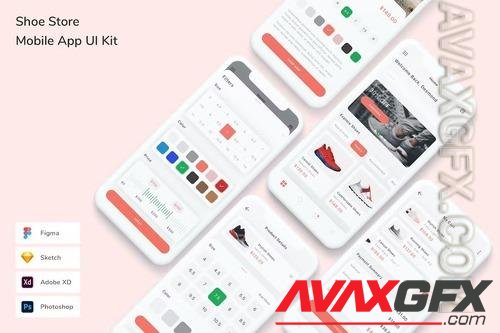 Shoe Store Mobile App UI Kit VK9JYQZ