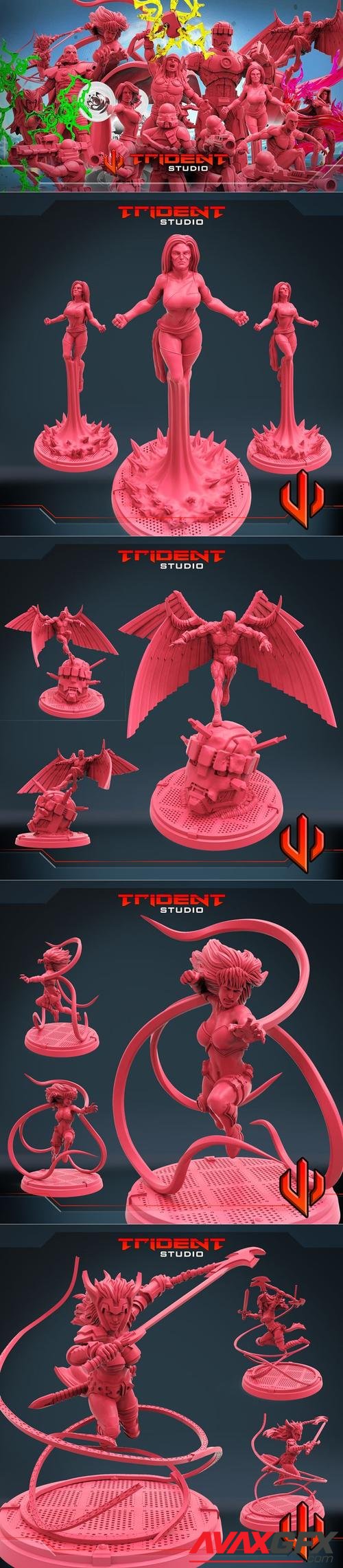 Trident Studio May 2022 – 3D Print