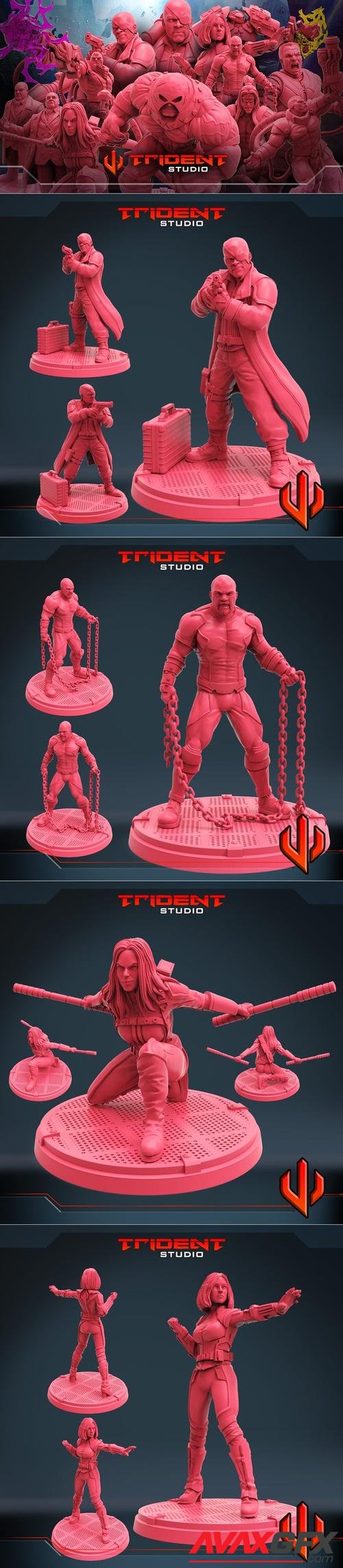 Trident Studio February 2022 – 3D Print