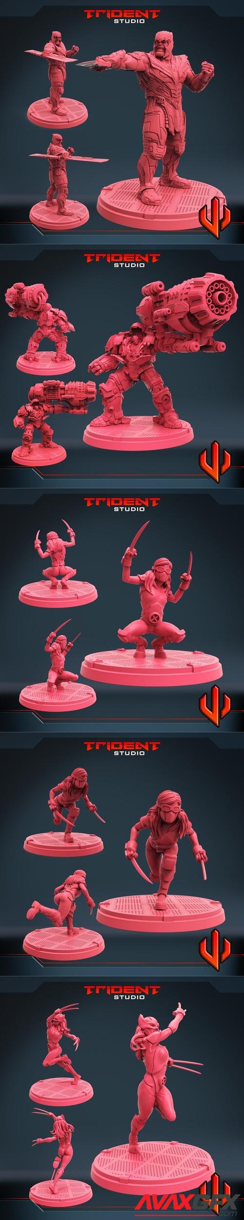 Trident Studio Januaray 2022 – 3D Print