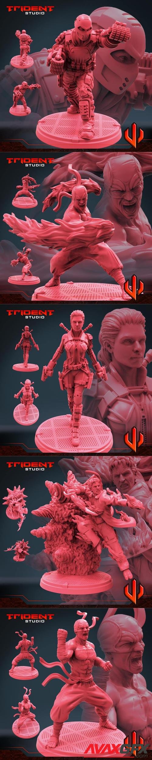 Trident Studio December 2021 – 3D Print