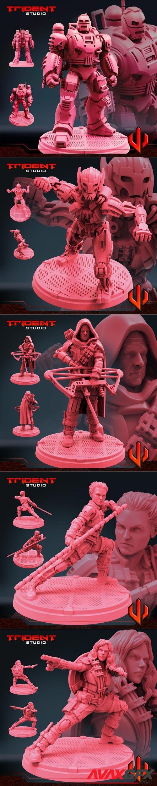 Trident Studio Gumroad – 3D Print