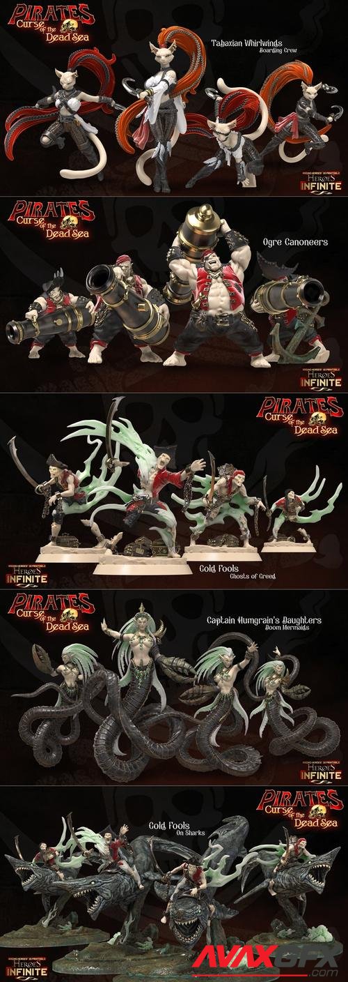 Heroes Infinite - Pirates Curse of the Dead Seas - Troops July 2022 – 3D Print